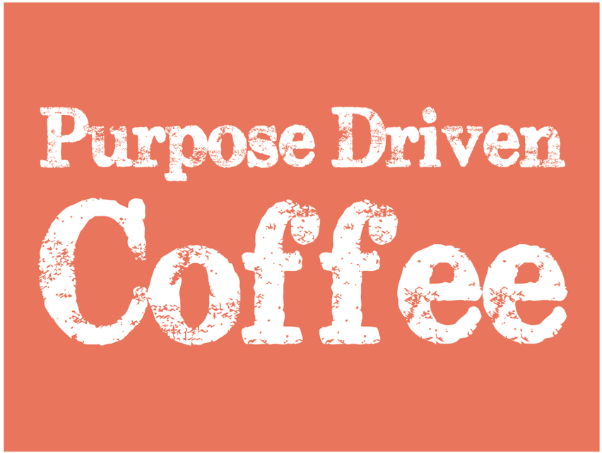 Purpose Driven Coffee Blue Short Sleeve T-shirt
