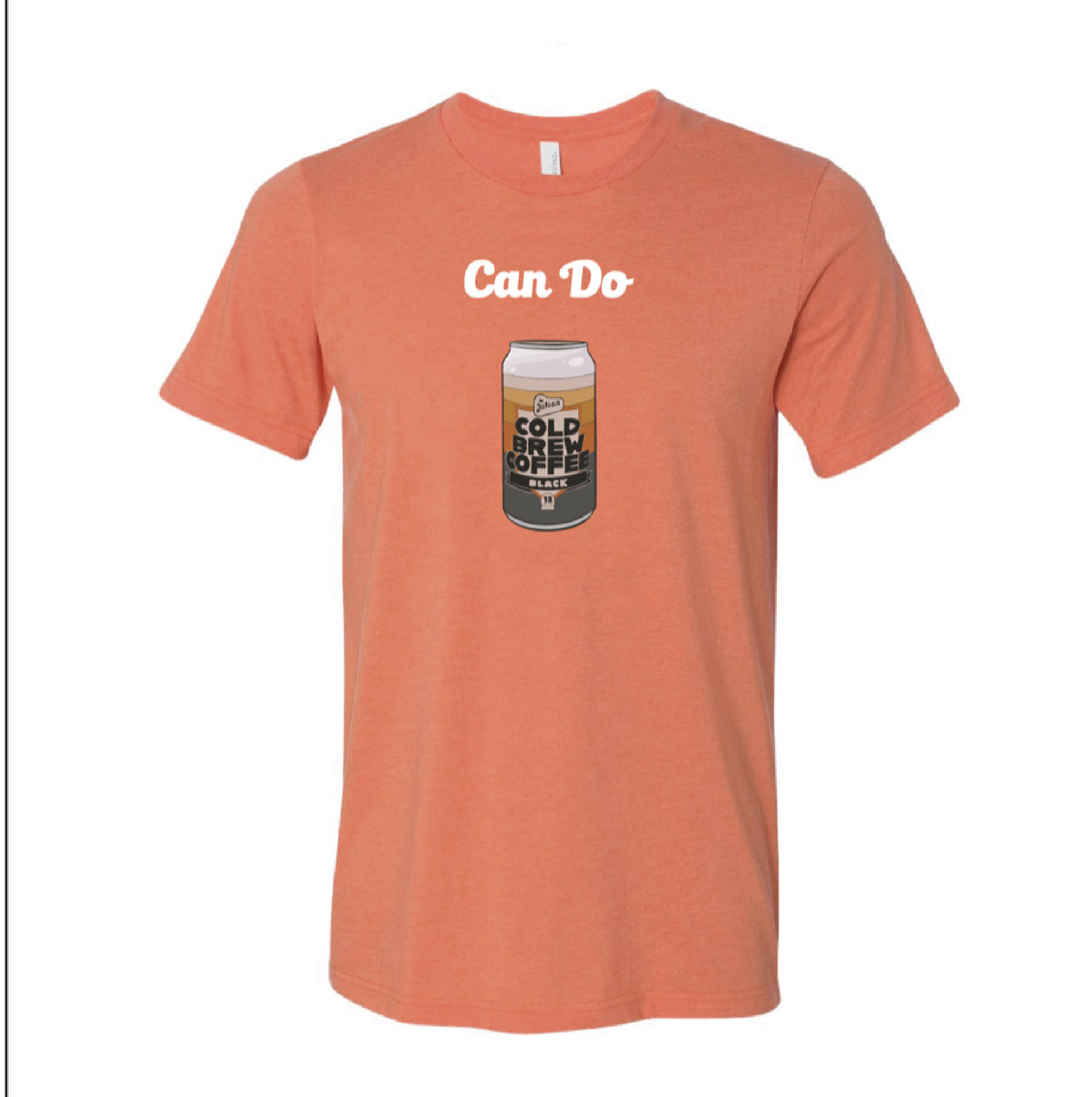 Can Do Orange Short Sleeved T-shirt