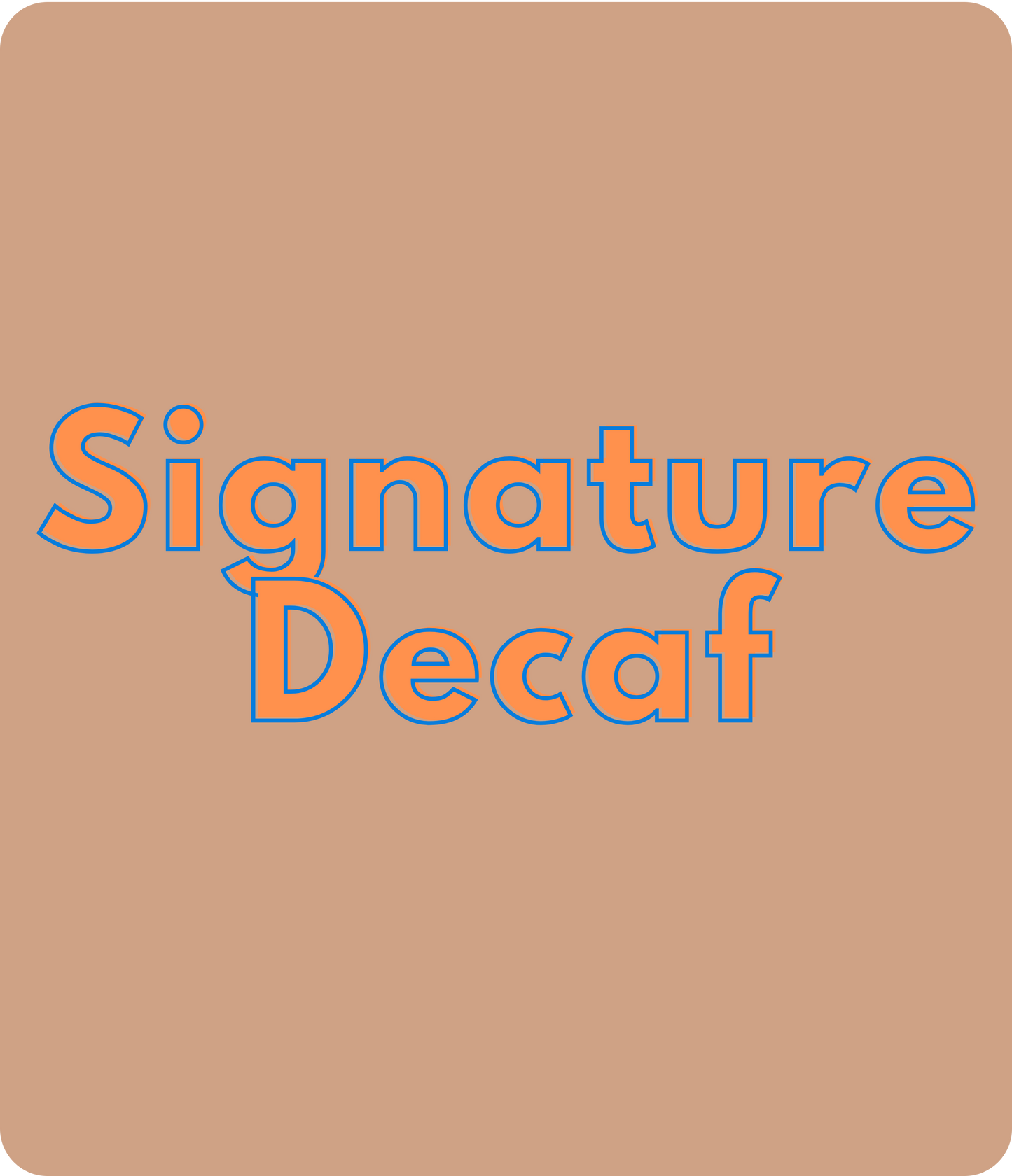 Decaf Signature Blend