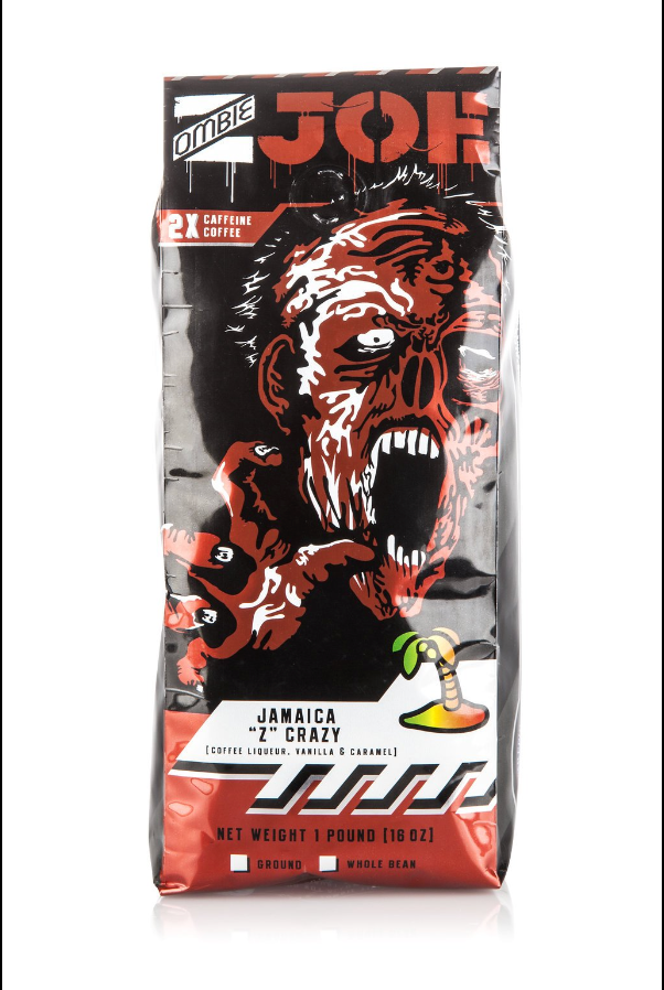 Jamaica Z Crazy Zombie Joe Coffee Bag